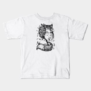 Female Fox Kids T-Shirt